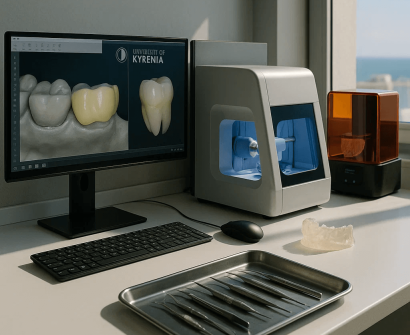 Dental Technology Kyrenia – CAD/CAM and 3D printing lab at University of Kyrenia